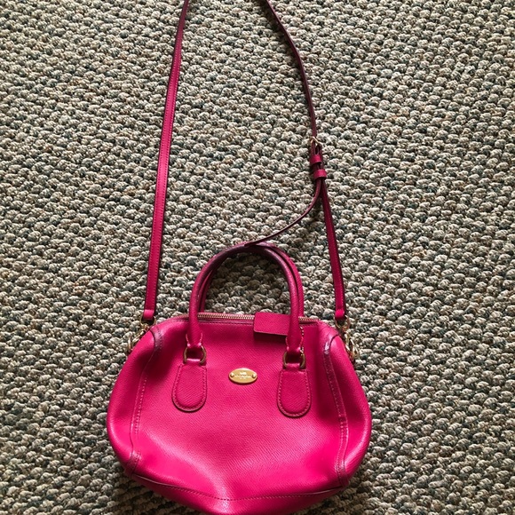 Coach Handbags - Coach Madison Saffiano Mini Satchel